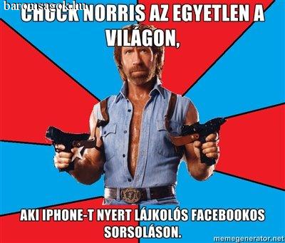 Chuck Norris már nyert