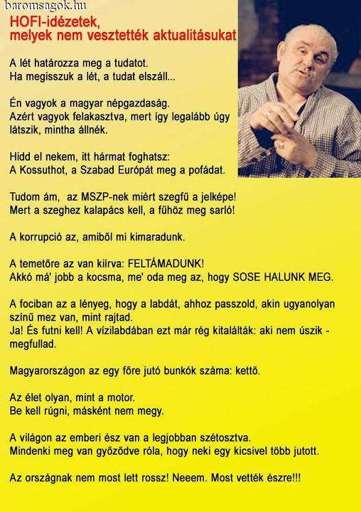 A Hofi örök