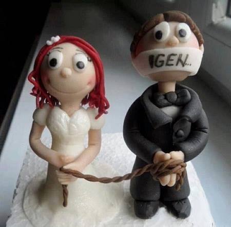 Esküvői tortára ....