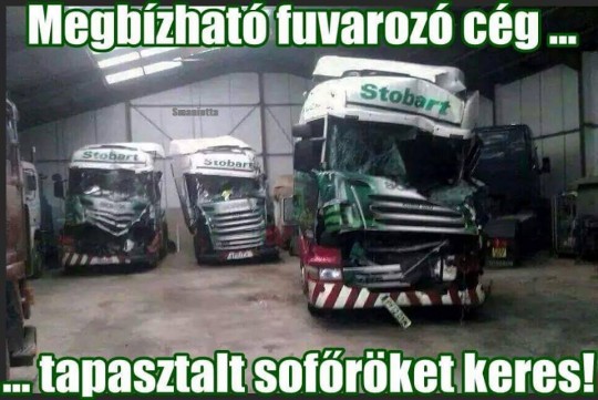 Tapasztalt sofőrök